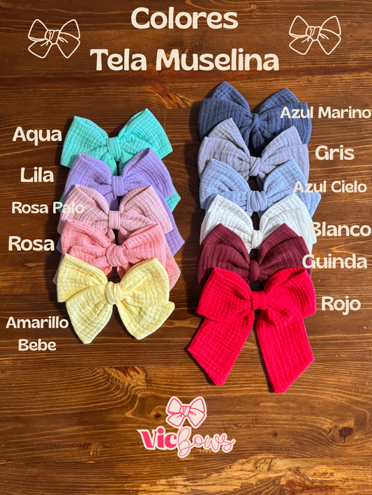 Bows de Muselina