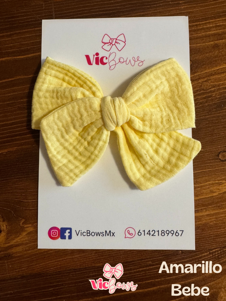Bows de Muselina
