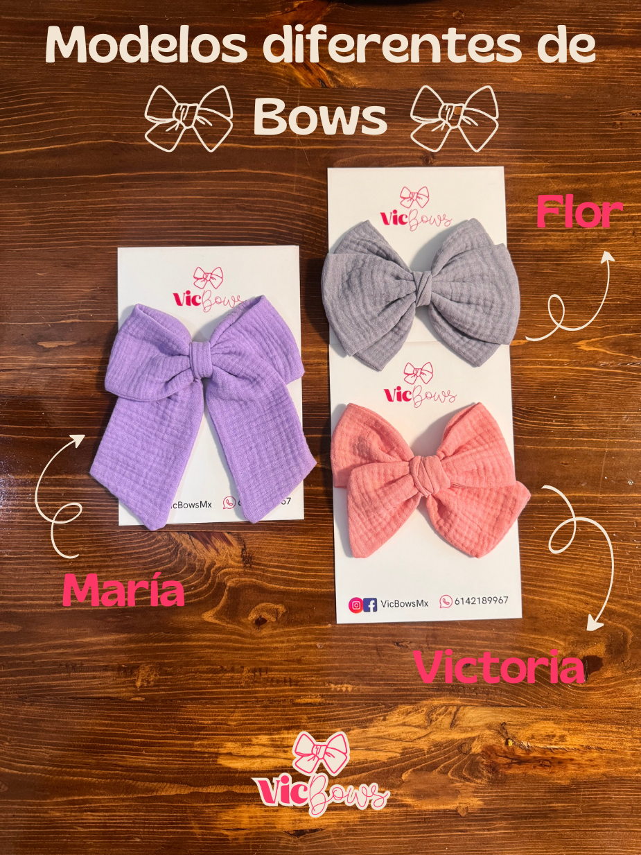 Bows de Muselina
