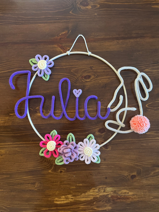 Corona de Bienvenida - Little Bunny