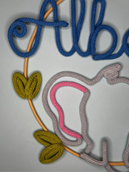 Corona de Bienvenida - Elefante