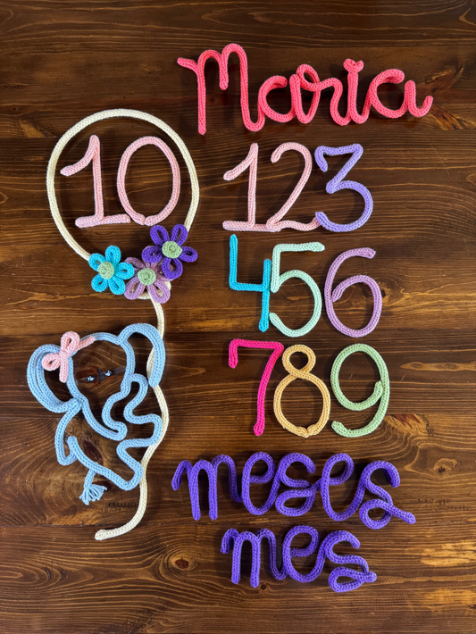 Kit de Meses para Niña