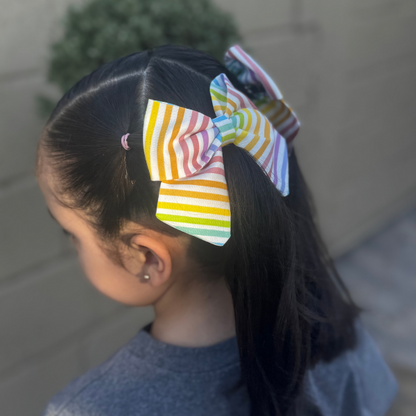 Bow María Mediano - Rainbow Stripes