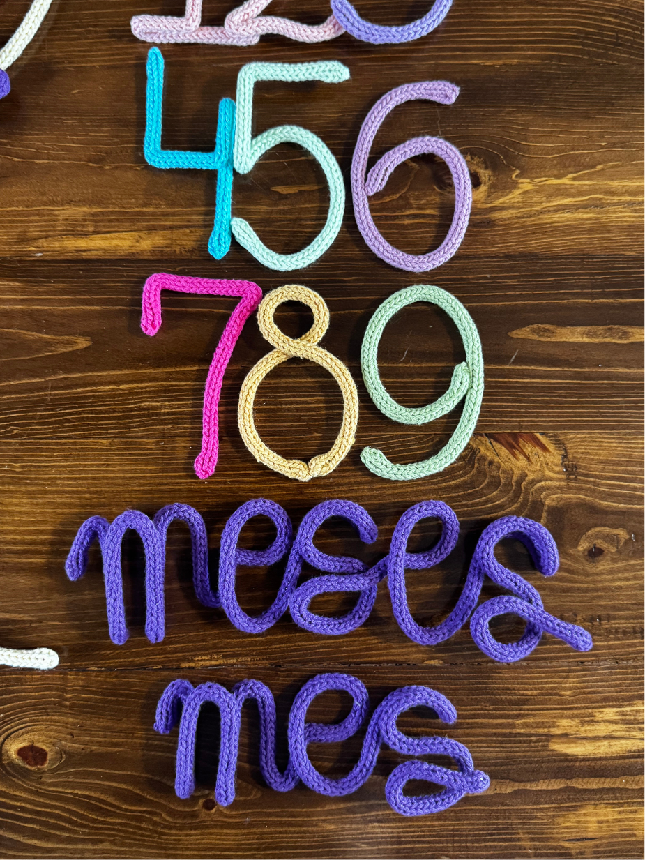 Kit de Meses para Niña